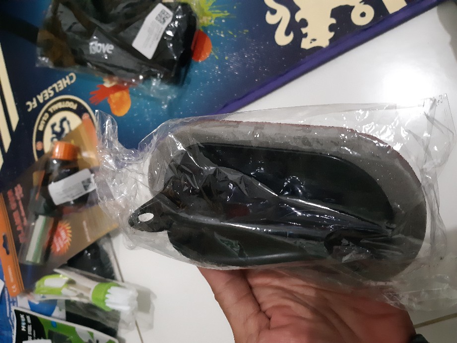 Brush Pembersih Karat Spons Melamine / Untuk Membersihkan Gosong Pada Pantat Panci