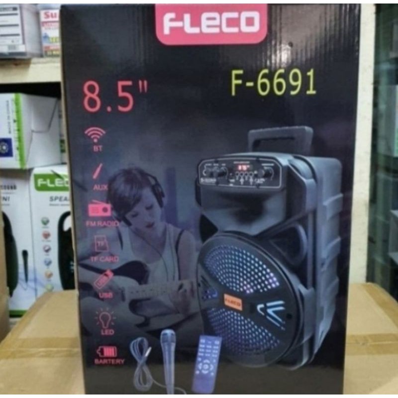 speaker bleutooth Fleco f-6691 free mic