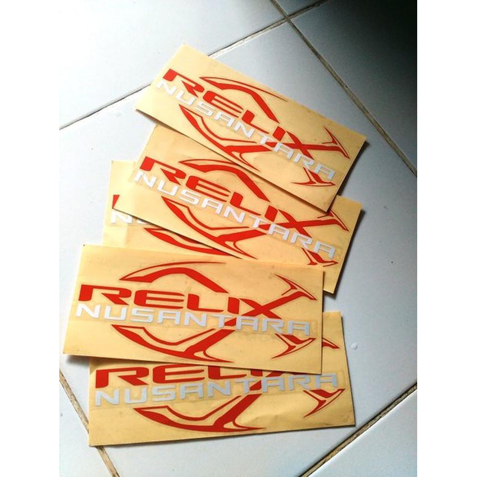 

Cutting stiker Relix Nusantara 1pcs