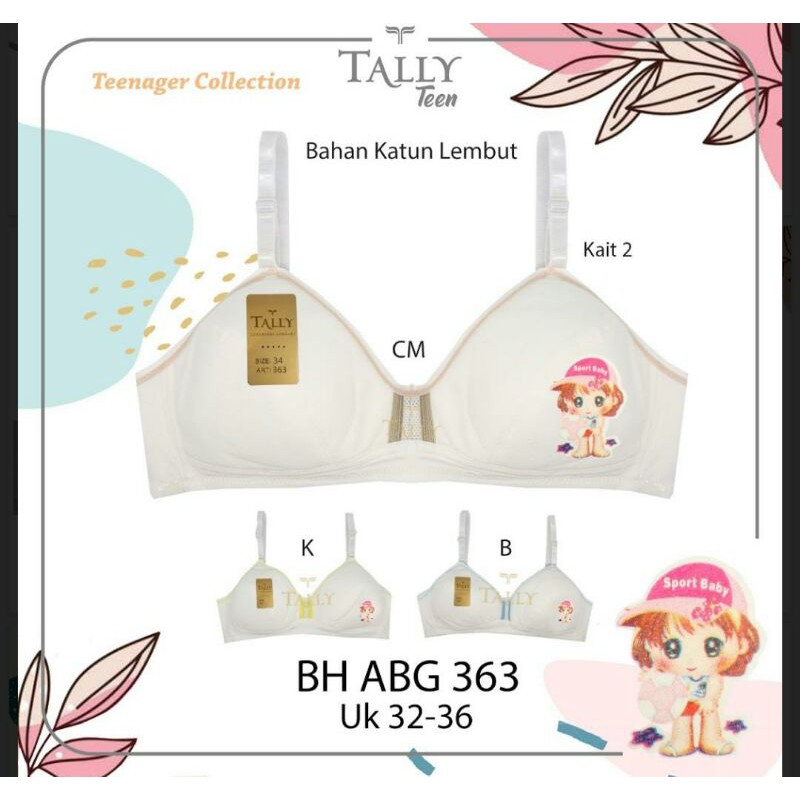 Bra Remaja Premium/BH ABG Remaja 363 Merk Tally