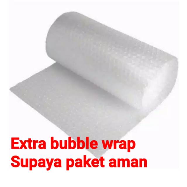 

BUBBLE WRAP TAMBAHAN PACKING AGAR AMAN