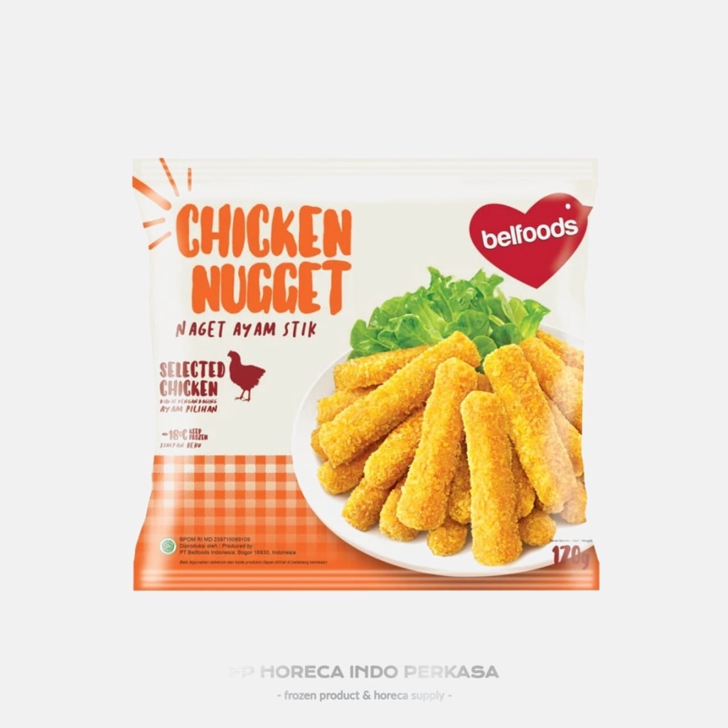 

Belfoods Chicken Nugget Stick 170 gr