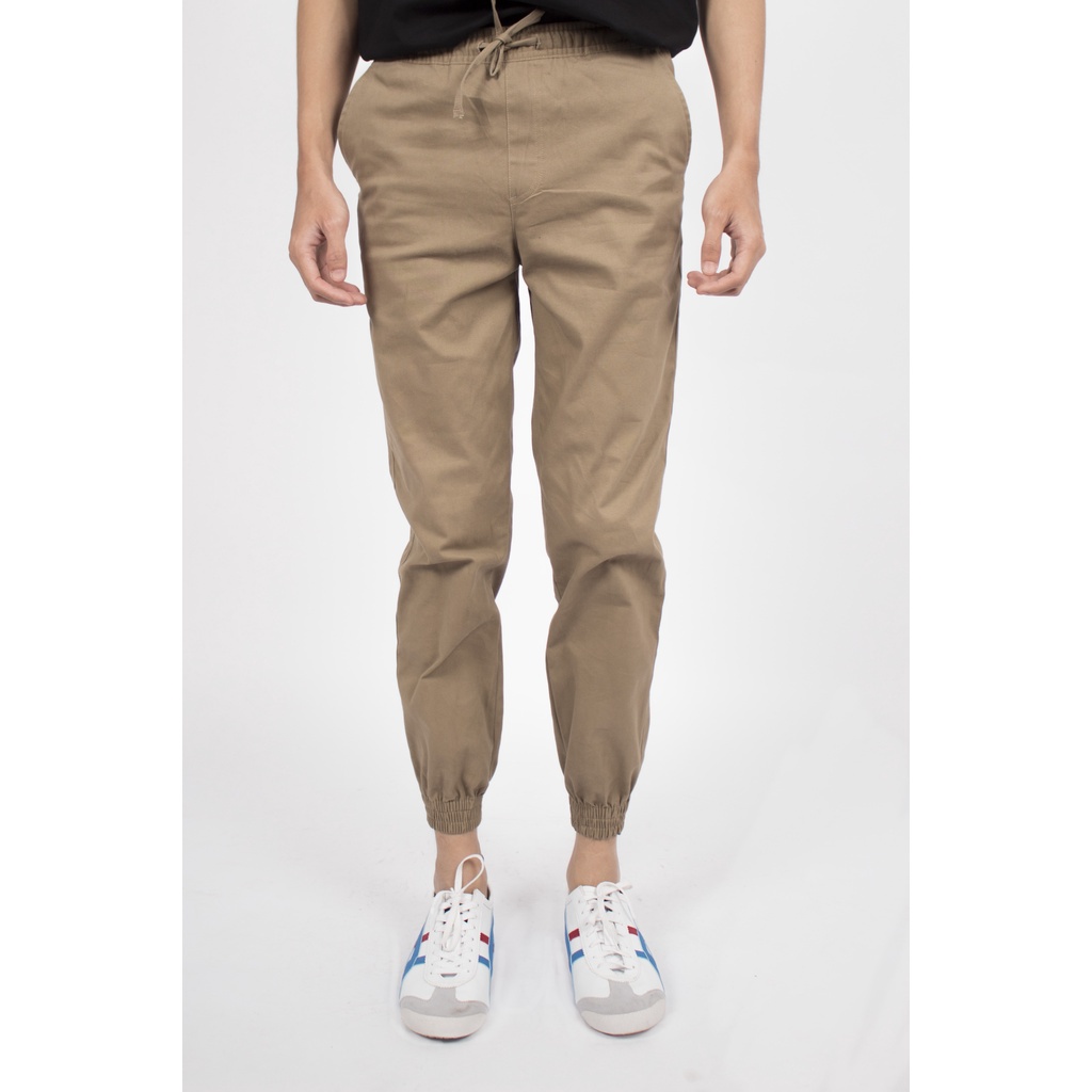 Fortglass Celana Jogger Pants Pria Celana Panjang