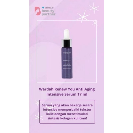Wardah Renew You Anti Aging