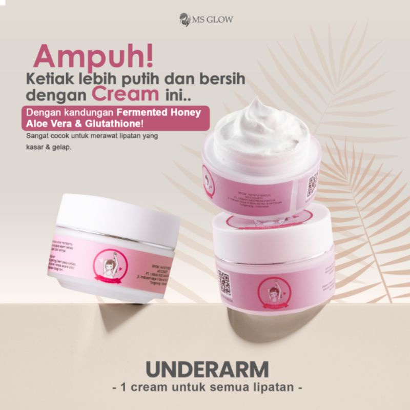 underarm ms glow / ms glow underarm original