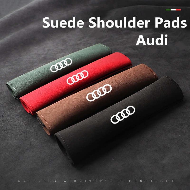 Cover Sabuk Pengaman Mobil Bahan Fluff Untuk Audi