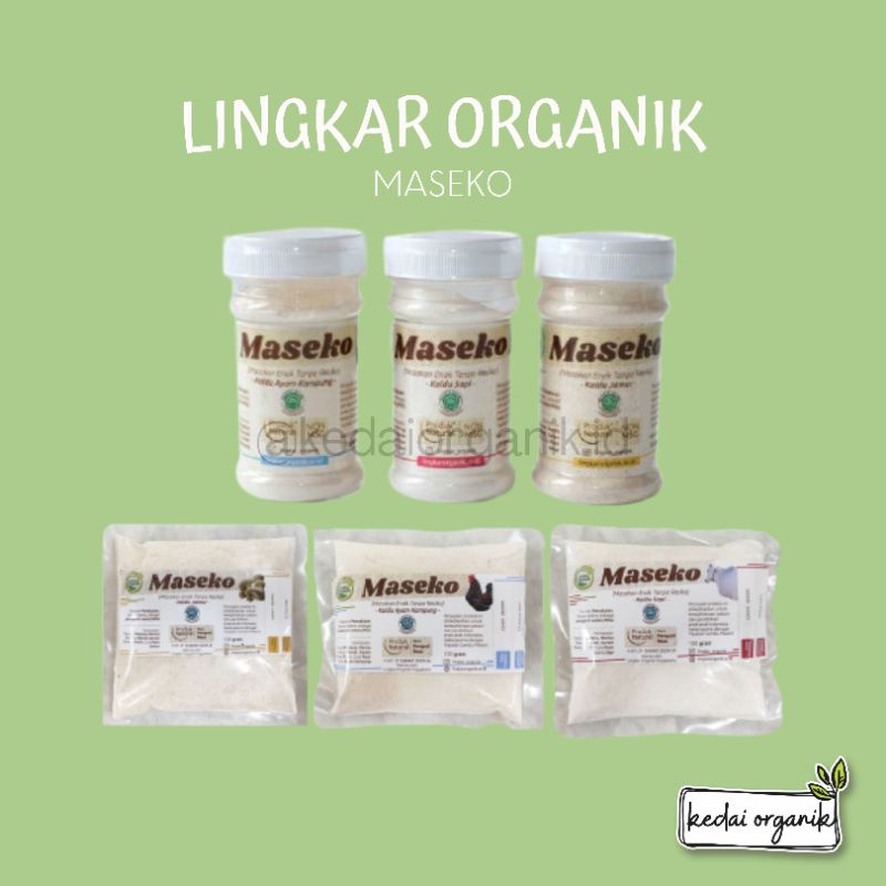 

MASEKO Lingkar Organik Kaldu Bumbu Non MSG