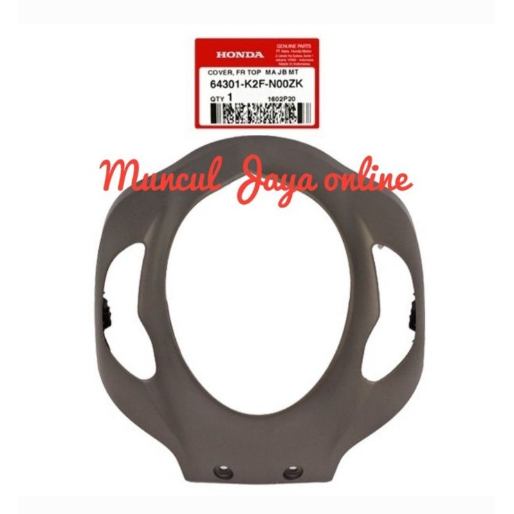 Panel Tameng Lampu Depan Coklat Dop Dof Matte Brown Honda Scoopy eSP 2021 K2F ORI AHM 64301K2FN00ZK