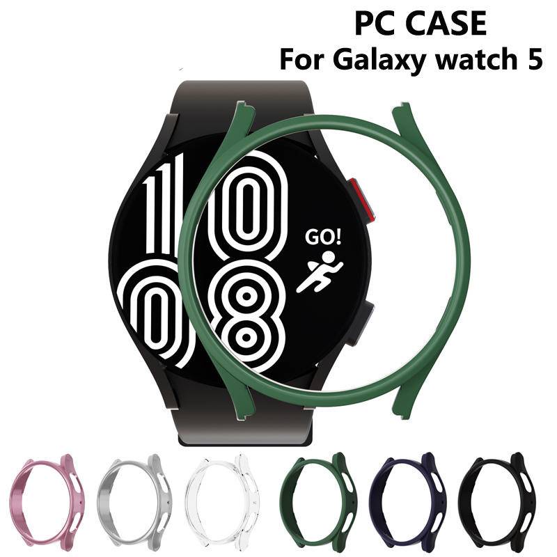 Case Pelindung Bahan PC Ukuran 44mm 40mm Untuk Samsung Galaxy Watch 5