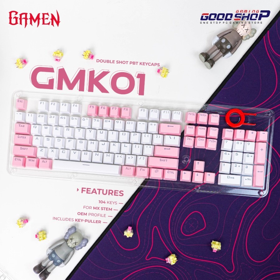 Gamen PBT Keycaps GMK01 - keycaps Mechanical keyboard