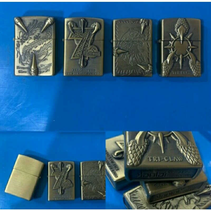 Cod Korek Api Zippo Mancis Gambar timbul