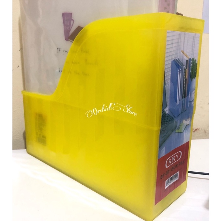 

Box File Plastik Besar Kiky/Tempat Penyimpanan Kertas dan Buku
