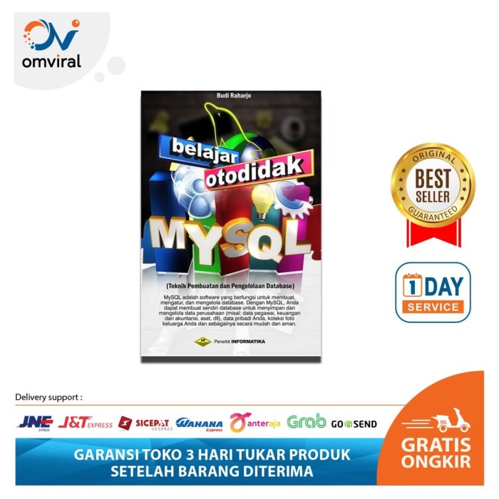 

database-buku- belajar otodidak mysql (teknik pembuatan dan pengelolaan database) -buku-database.