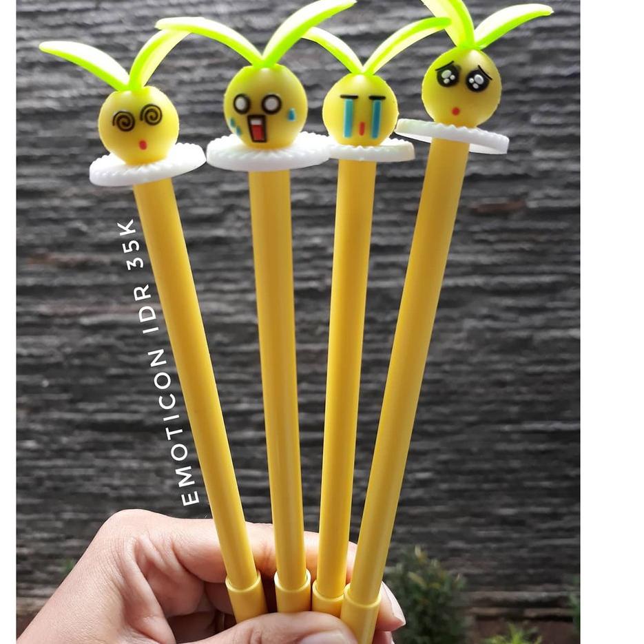 

LANGSUNG KIRIM.. Pulpen gel EMOTICON