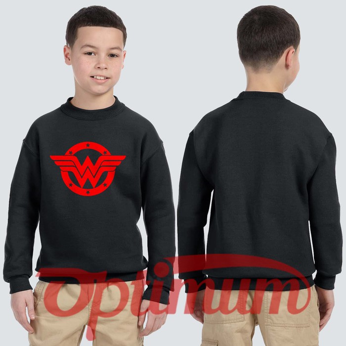 SWEATER ANAK BAYI WONDER WOMAN SUPERHERO