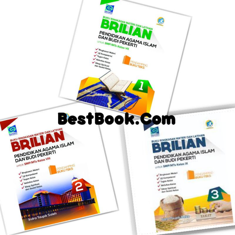 Brilian Pendidikan Agama Islam Untuk SMP/MTs Kelas 1 2 3 / 7 8 9 Kurikulum 2013 Grafindo