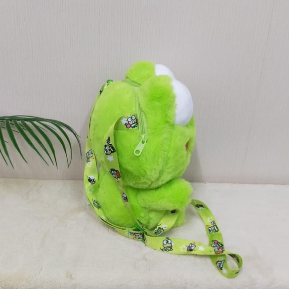 TOYSOPEDIA Tas Selempang Keropi Linabell Slingbag/tas Keroppi/Slempang Linabell