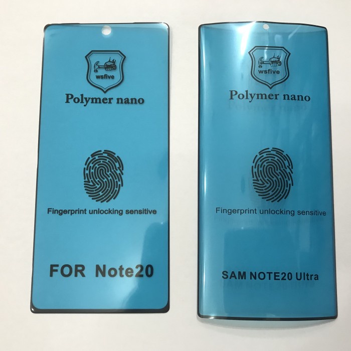 ANTIGORES POLYMER NANO  (  SAMSUNG NOTE 20 ULTRA / NOTE 20 PLUS / NOTE 20+  ) ANTI GLARE FULL GLUE