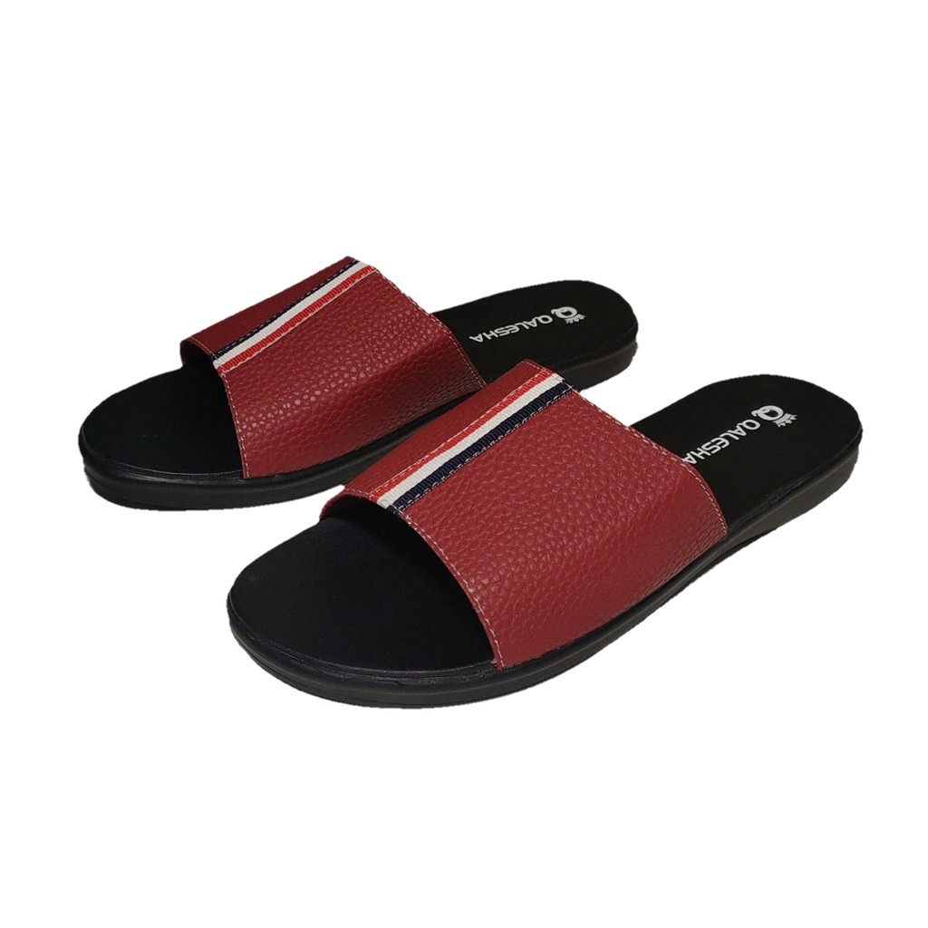 Insyira - Sandal Wanita Adriana  / Sandal Papirut Wanita Non Slip Alas Hitam / Sandal Wanita Slop Vertikal