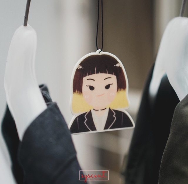 SYSCENT x DOODLY Air Freshener ITAEWON CLASS park sae ro yi jo yiseo / PEWANGI MOBIL