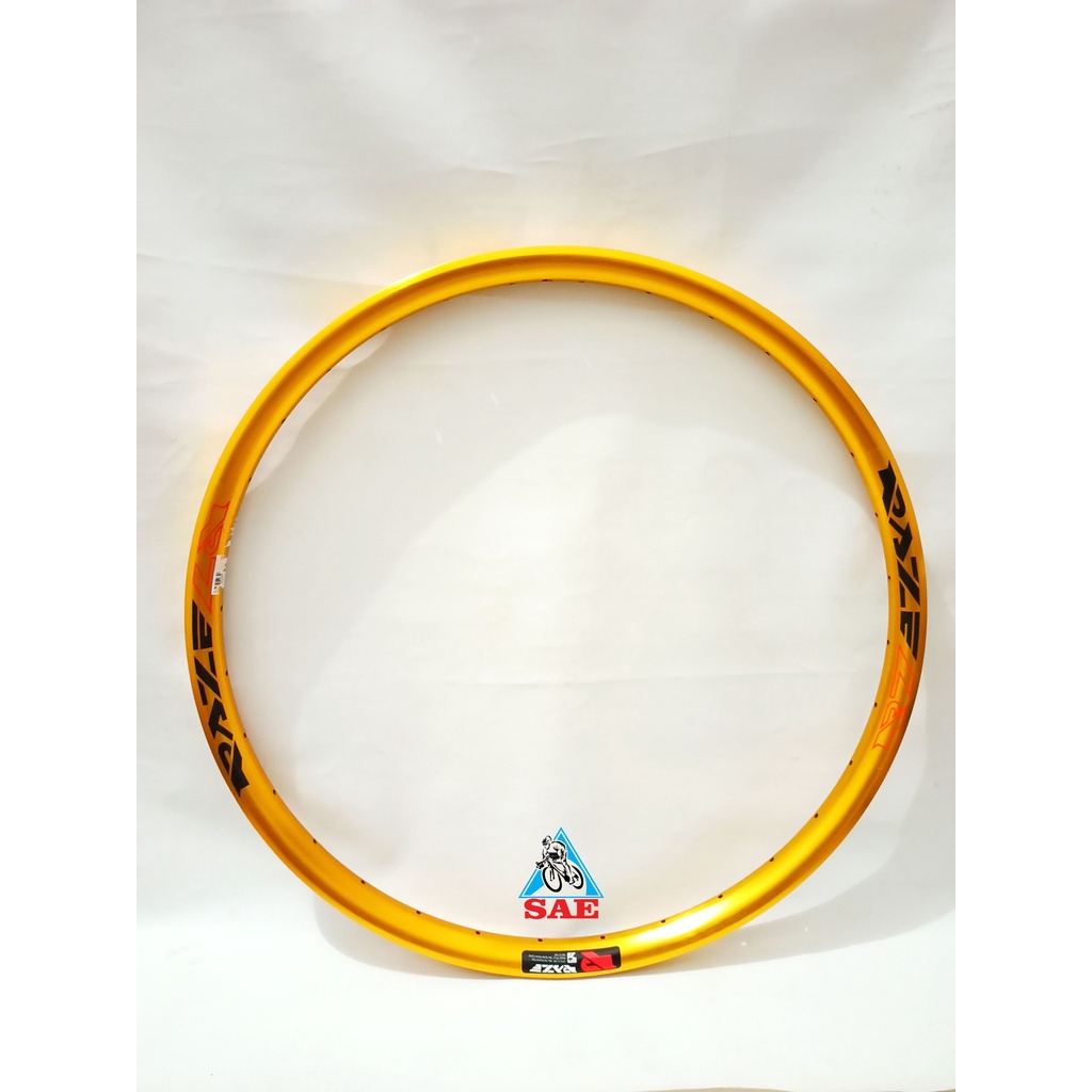 RIM 27.5 RAZE R7 32HOLE ANODIZED PASANGAN