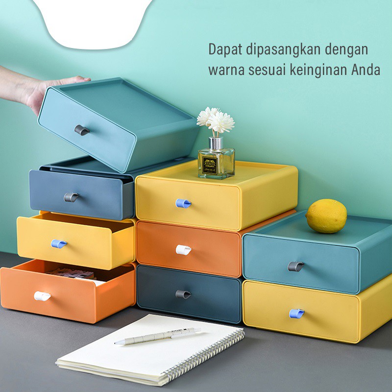 Laci Mini Storage Box Laci Serbaguna Box Kotak Susun - Tempat Penyimpanan Serbaguna - Kotak Penyimpanan Mini