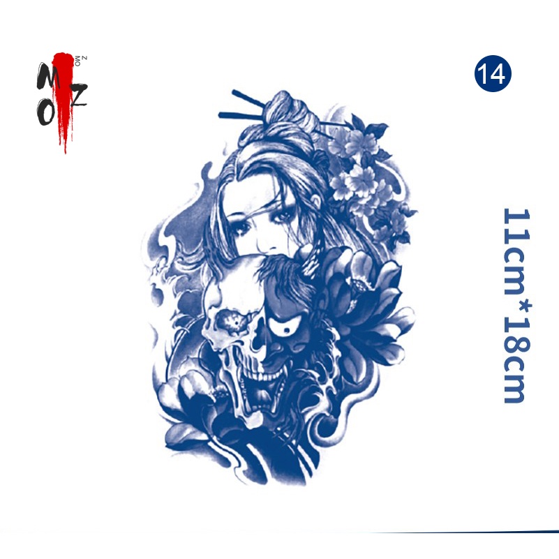 【MOZ】tato temporer tahan lama 15 hari tato temporer anti air