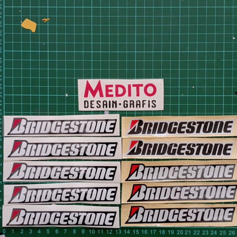 Sticker Cutting BRIDGESTONE