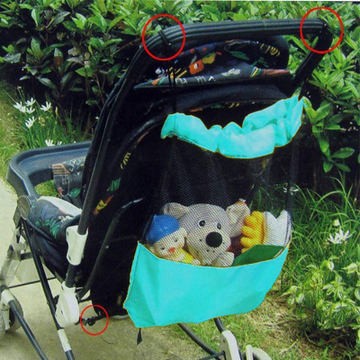 Baby Stroller Organizer Mesh Netting Bag Tas Aksesoris Kereta Dorong Bayi Jala Doky