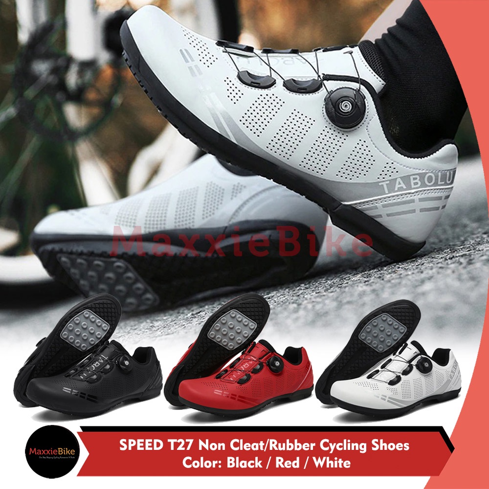 Jual SPEED Sepatu Sepeda No Cleat Flat Plat Road MTB Model T27 Cycling