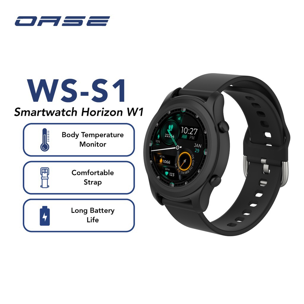 OASE Smartwatch Horizon W1 - Garansi Resmi OPPO