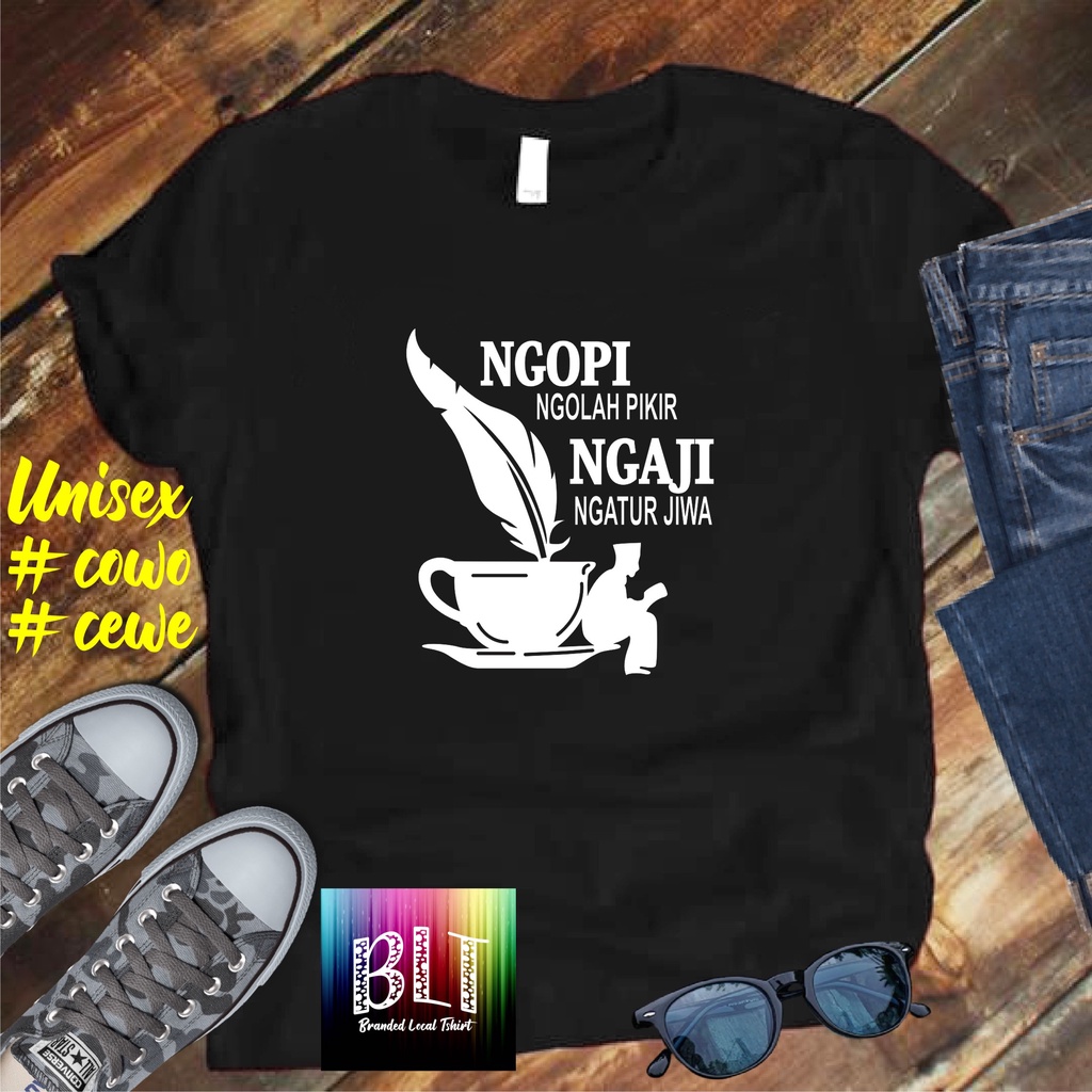 Cod Diskon Promo /Kaos Santri Ngopi Dan Ngaji/KAOS  Santri Santriwati EKSPRESI/KAOS Dakwah Islam Kaos Pesantren HITS/KAOS BANDUNG/KAOS MURAH/KAOS DISTRO