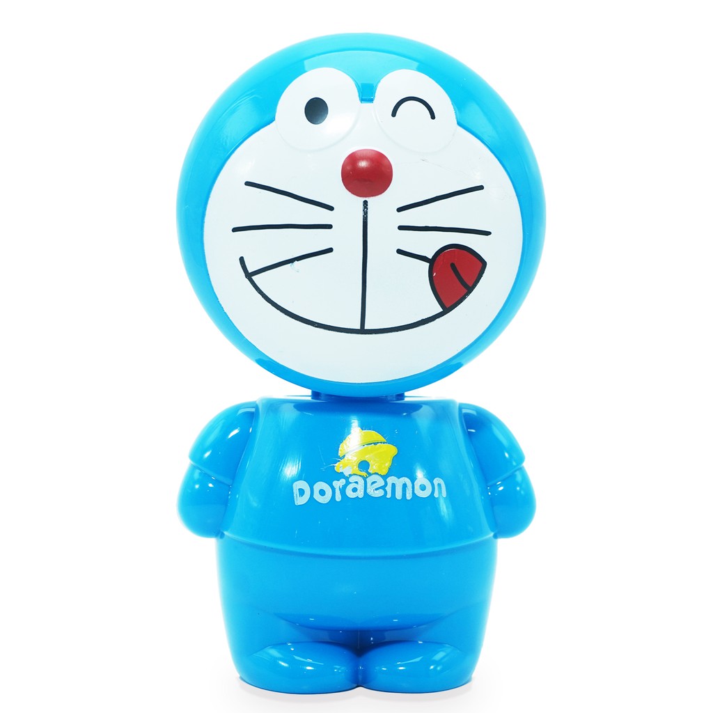 LED Lamp Doraemon Lampu Belajar Tidur Lucu Biru Kado Murah