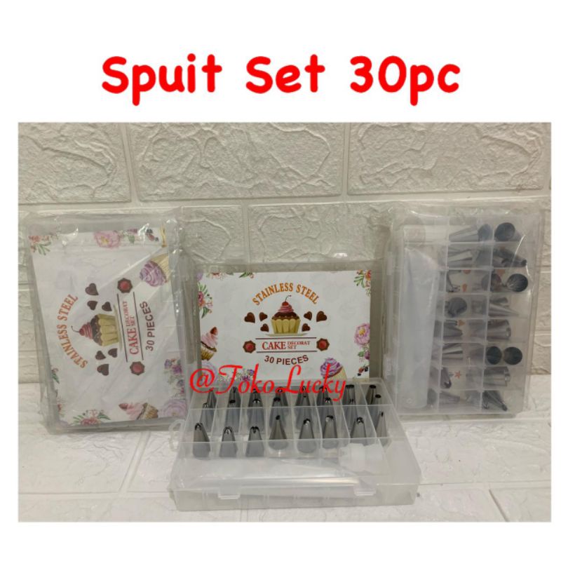 

Spuit Set (Spuit motif 30pc Bentuk Berbeda)