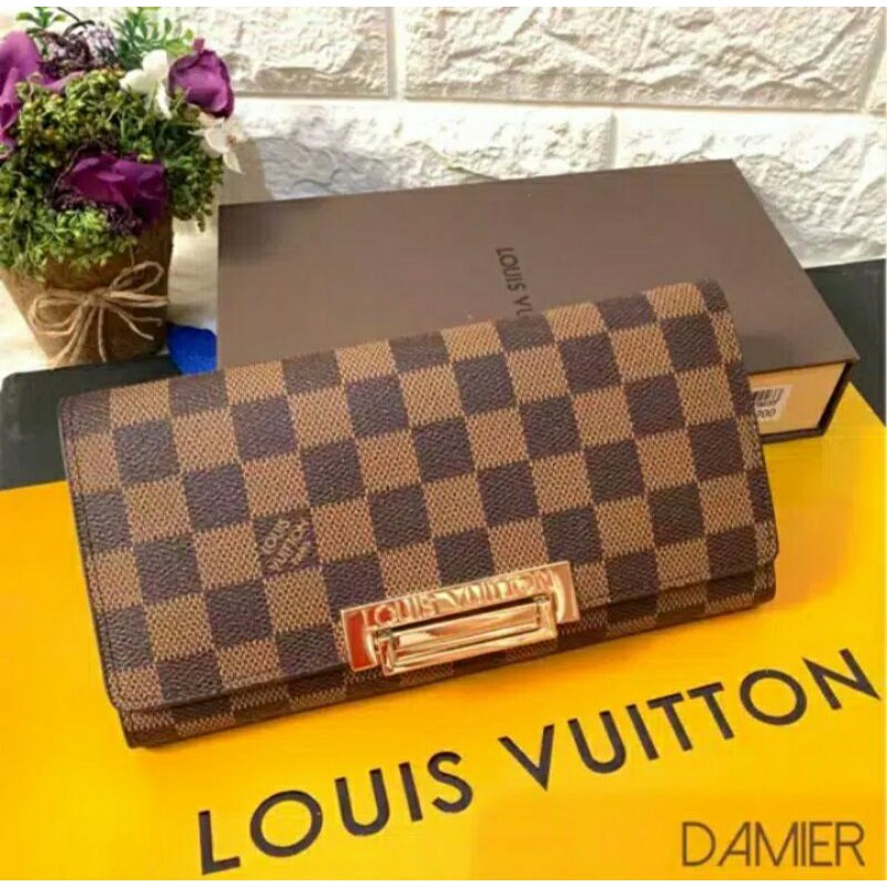 Dompet Lv panjang dompet wanita impirt