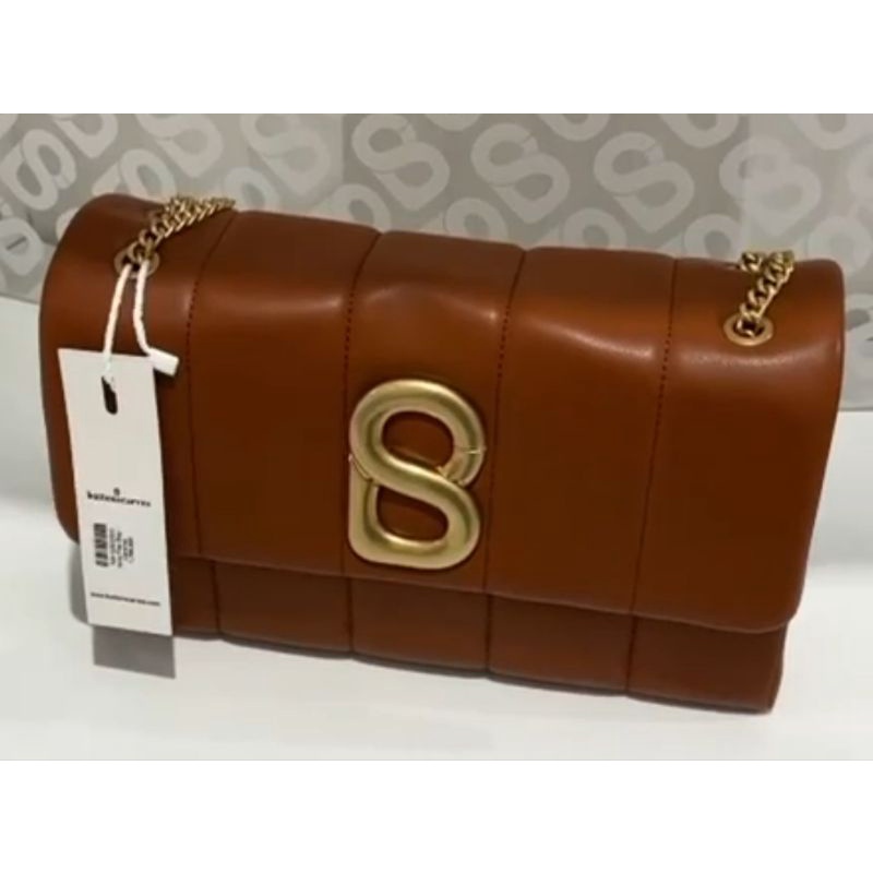 Buttonscarves Nora Flap Bag "caramel"