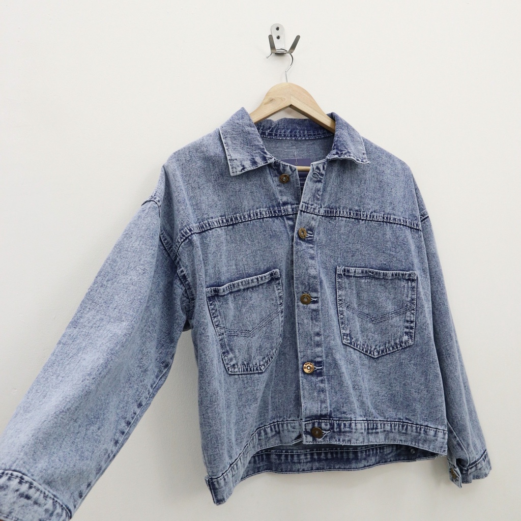 Oversize gp bear jacket jeans - Thejanclothes