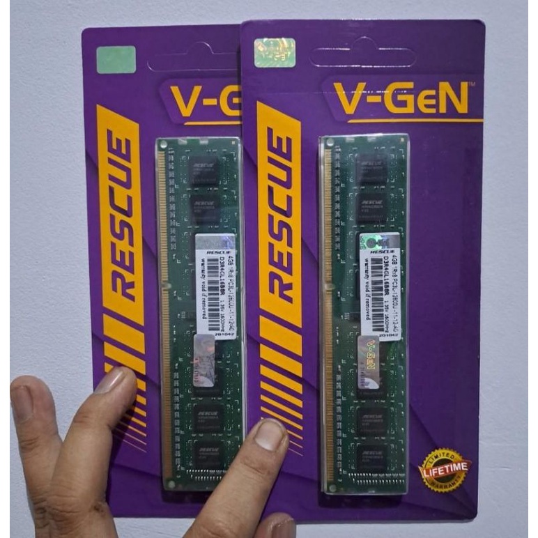 RAM DDR3 V-GeN RESCUE Long Dimm 8GB PC12800/1600Mhz (PC Memory VGEN) 1,5 volt