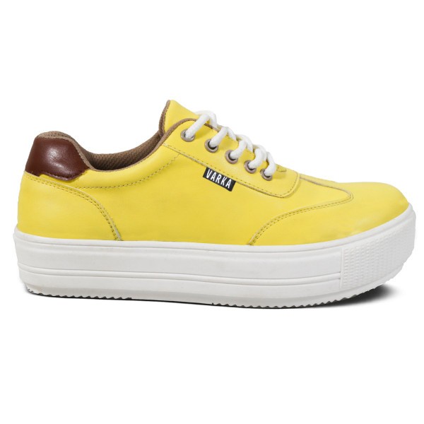 Sepatu Sneakers Wanita V 7341 Brand Varka Sepatu Casual Kets Wanita Trendi Berkualitas - Kuning