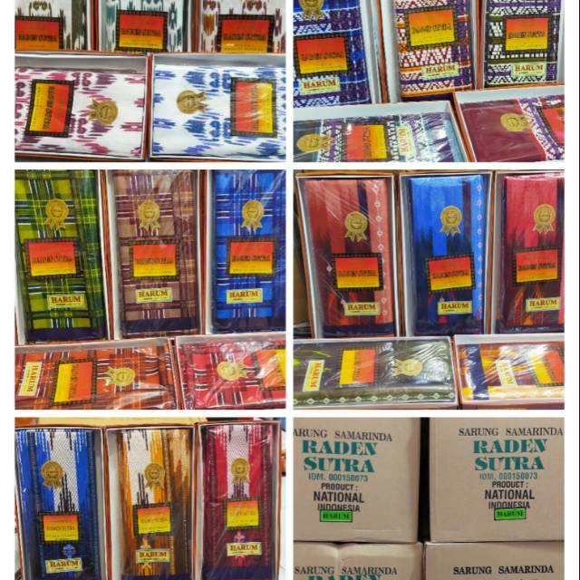 Sarung pria dewasa Samarinda Raden sutra