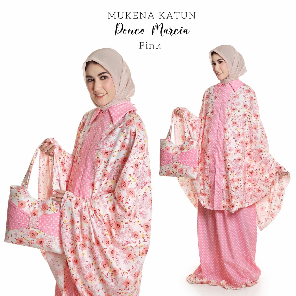 Mukena Dewasa Katun Ponco Marcia