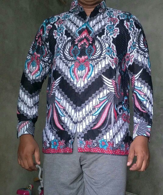 [ Bisa Cod ] Baju Batik Lengan Panjang Kemeja Batik Kondangan Batik Id 003 Best Seller