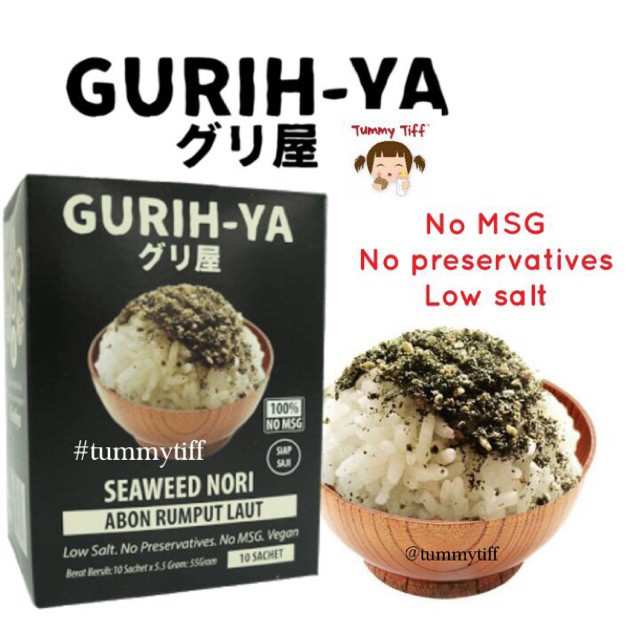 

Blommie TTF Gurihya original seaweed BOX 55gr gurih ya gurih ya seaweed sachet 55gr