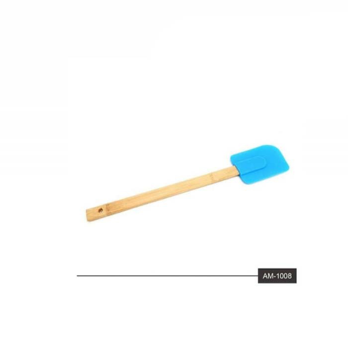 SILICONE SPATULA AM1008 SPATULA BAHAN SILIKON GAGANG BAMBU