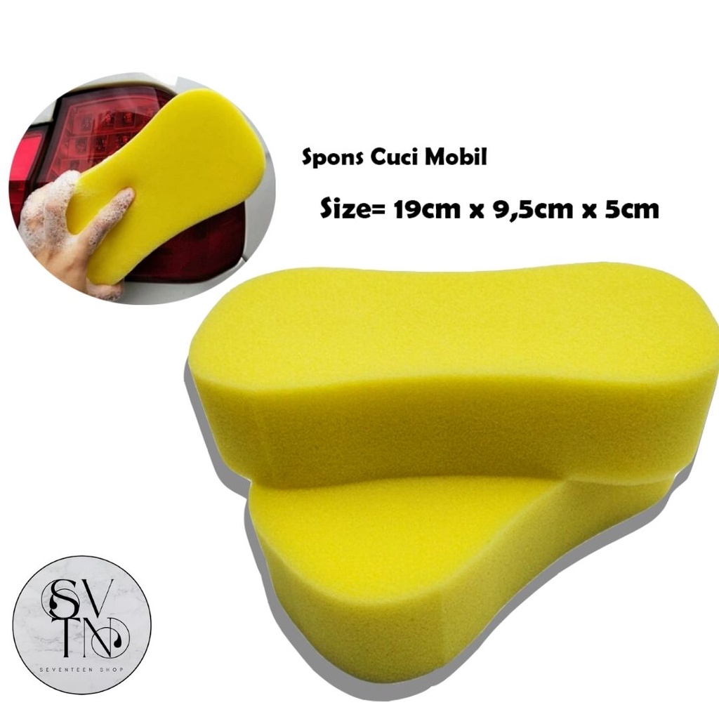 Sponge Wash - Spons Cuci Mobil Motor