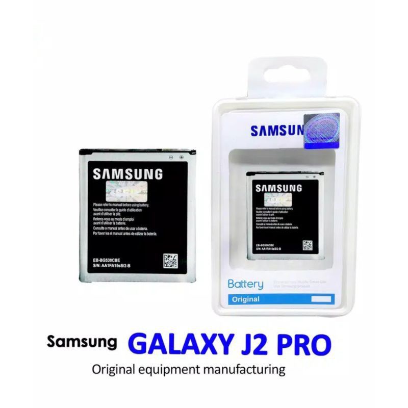 Baterai Samsung Galaxy J2 Pro 2018 / J250 / J250F / J3Pro 2016 / J3 Ori 99%