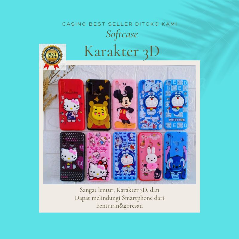 Casing Softcase VIVO V11 PRO Karakter 3D