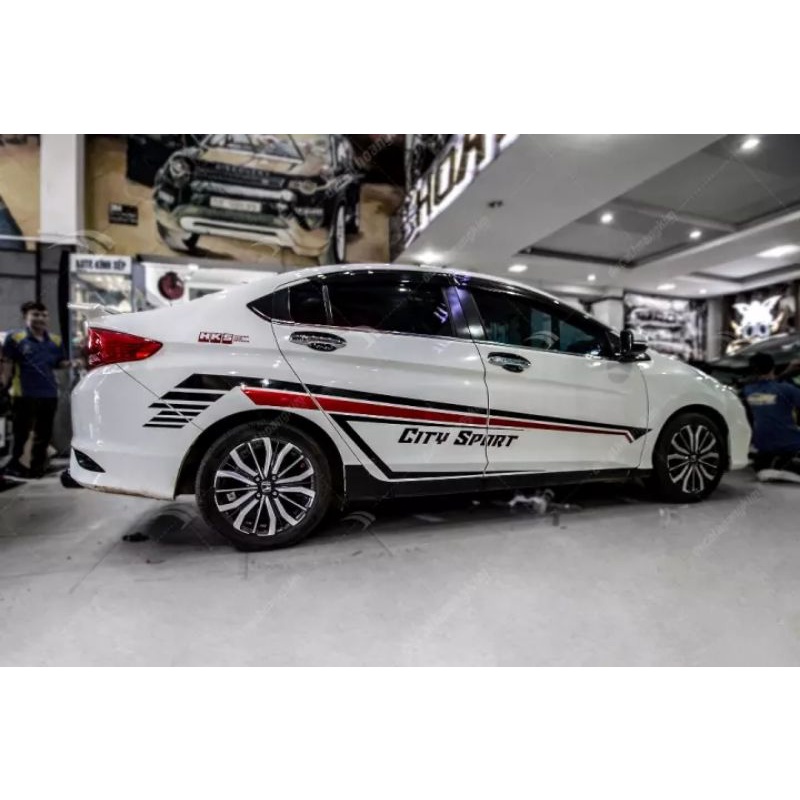 Stiker mobil sedan sticker mobil honda city stiker mobil city civic vios corola