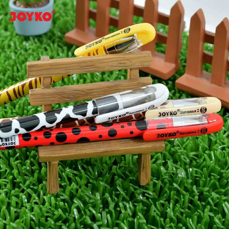 

Pulpen Gel GP-218 Savanna 2 Joyko 0.5mm Per Pcs