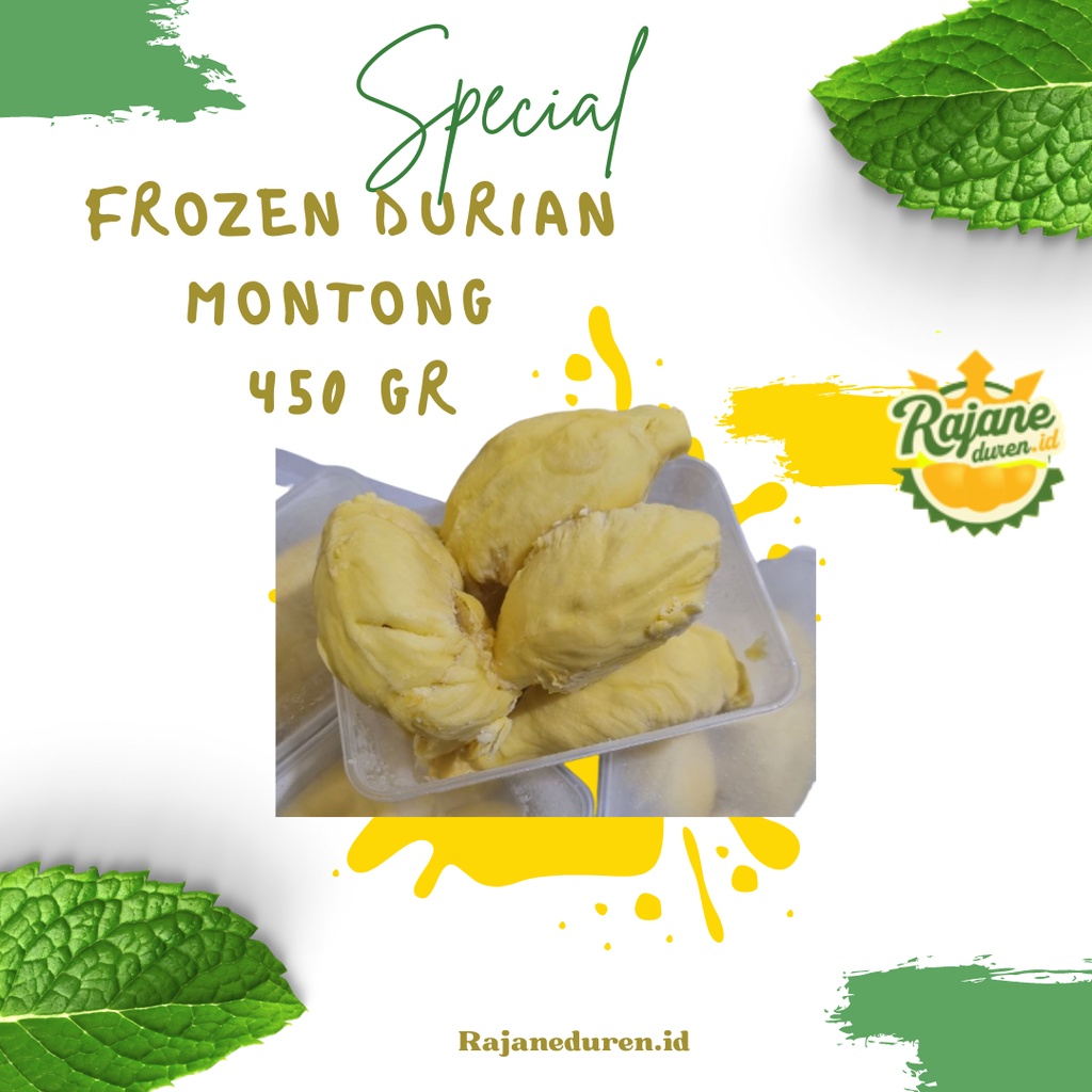 

Frozen Durian Montong / makanan /Frozen food /450 gram /Frozen/Durian /Aneka Buah /Duren/Bandung